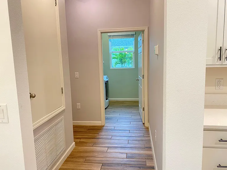 Entrance from Garage