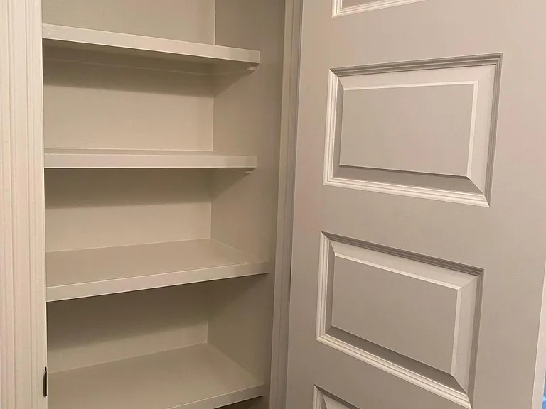 Linen closet in full bath