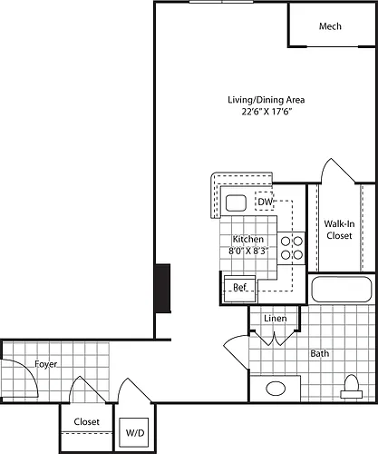Floor plan Lansing