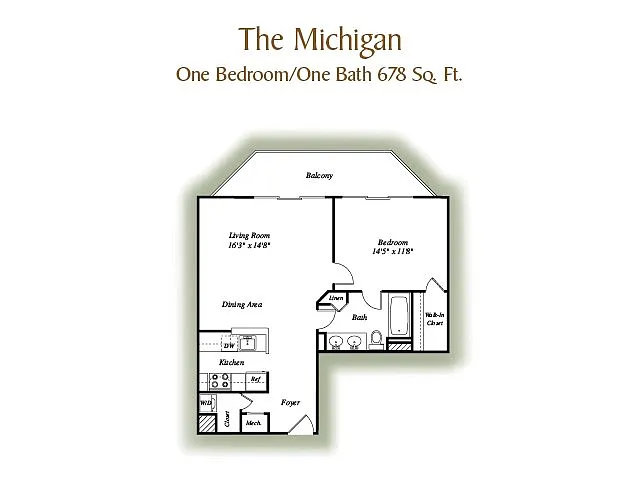 Floor plan Michigan
