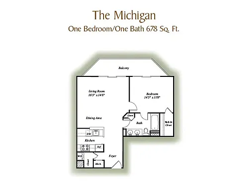 Floor plan Michigan
