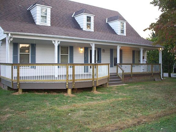 Front View with New Deck