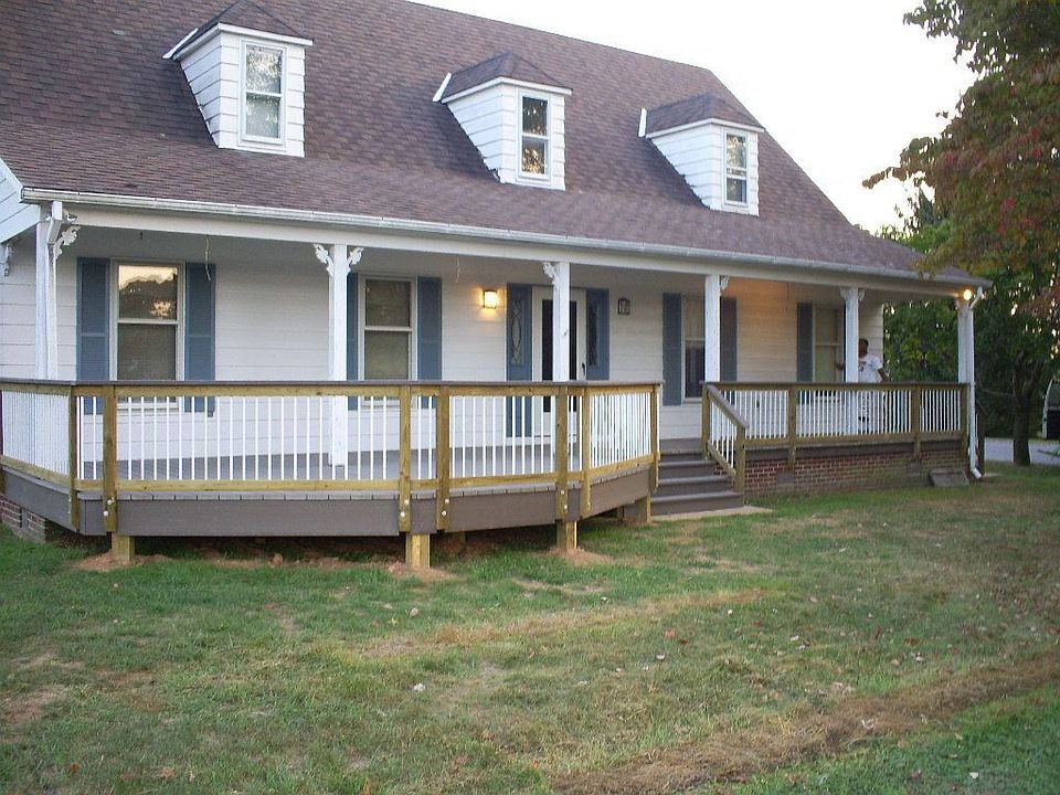 Front View with New Deck