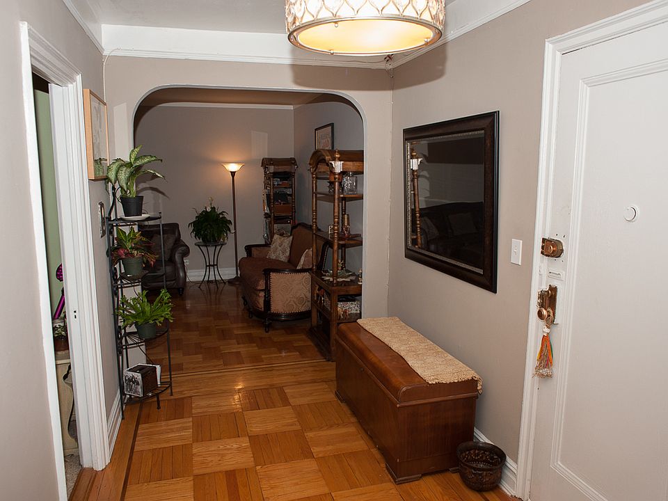 Foyer view to living room