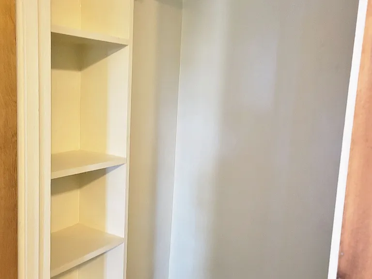 Large walk in closet in secondary room