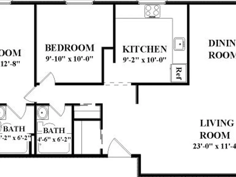 202 - 2 Bdrm, 2 Bath 202 - 2 Bdrm, 2 Bath