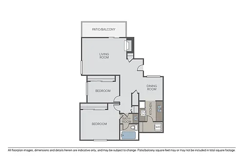 Floor plan Plan 2B