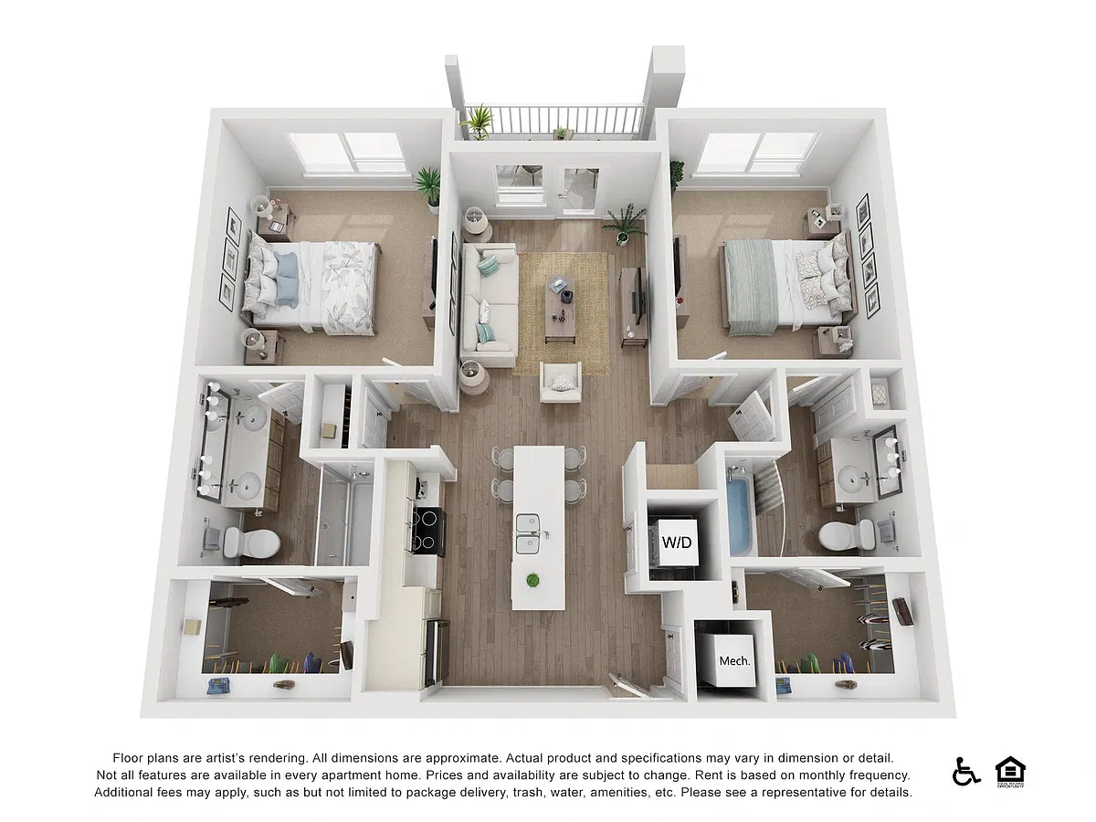 Floor plan B-1