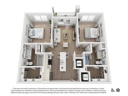 Floor plan B-1