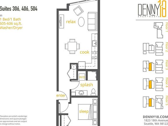 4th image of 1823 18th Ave Unit 306