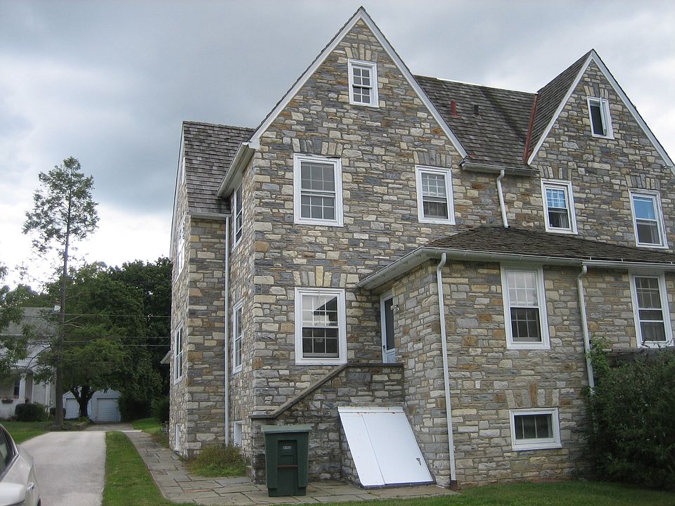 Rear of house