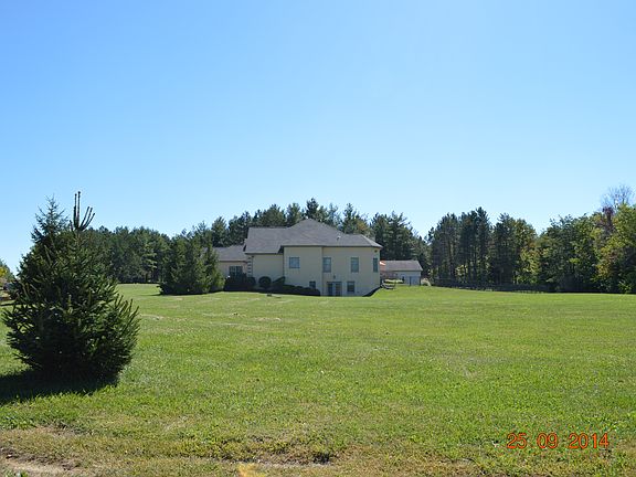 tree lined corner lot