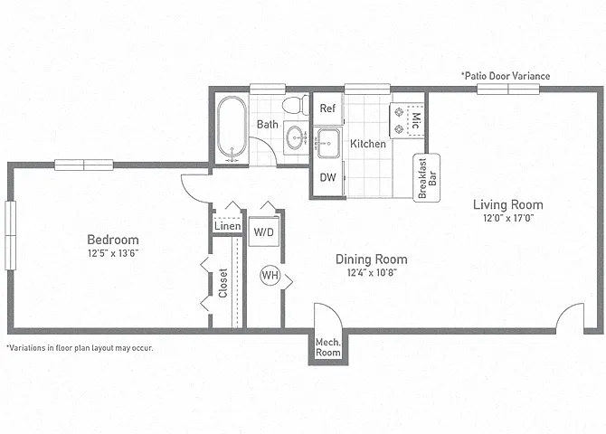 Floor plan The Mason