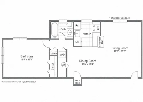 Floor plan The Mason