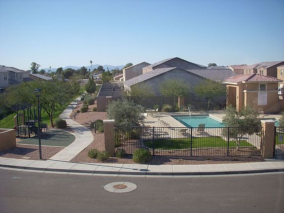 Right across from the beautiful pool