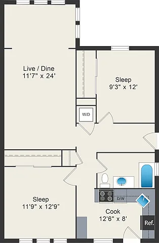 Floor plan B1