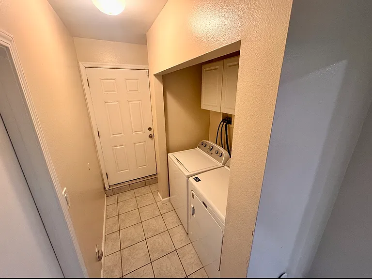 Laundry area