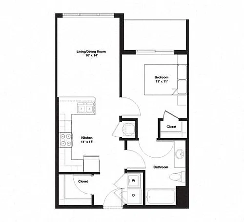 Floor plan 1A