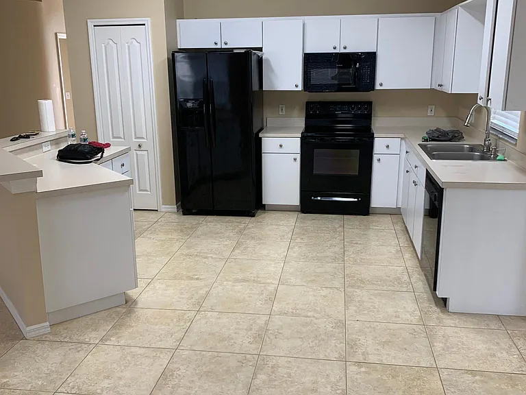 Kitchen view from the other living area