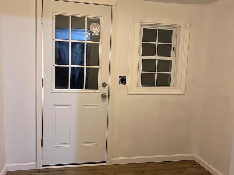 New remodeled dining room or office space with views of big back yard and just off kitchen