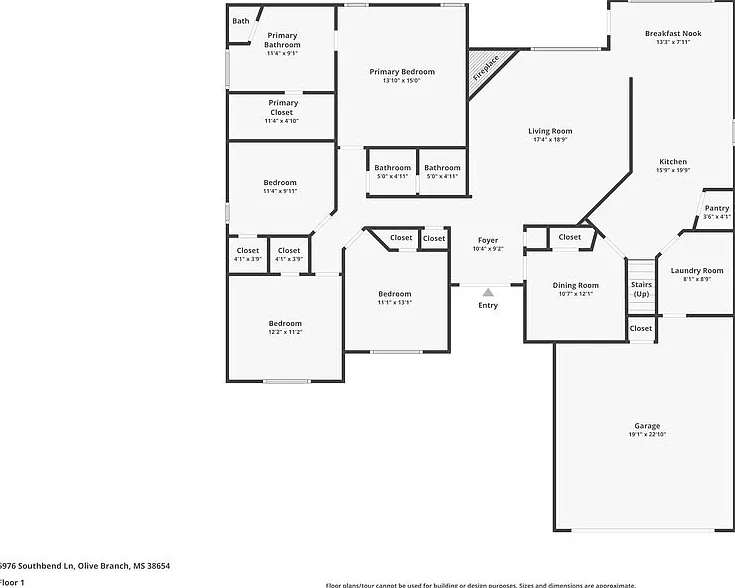 4 bed, 2.0 bath, 2400 sqft, $2,190 — Photo 2