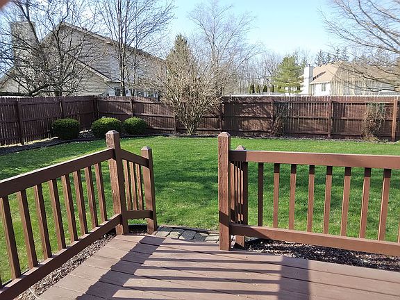 Spacious deck.