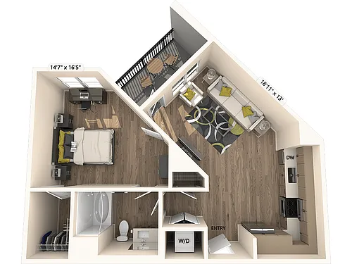 Floor plan A3-FinishII-763sf-3100