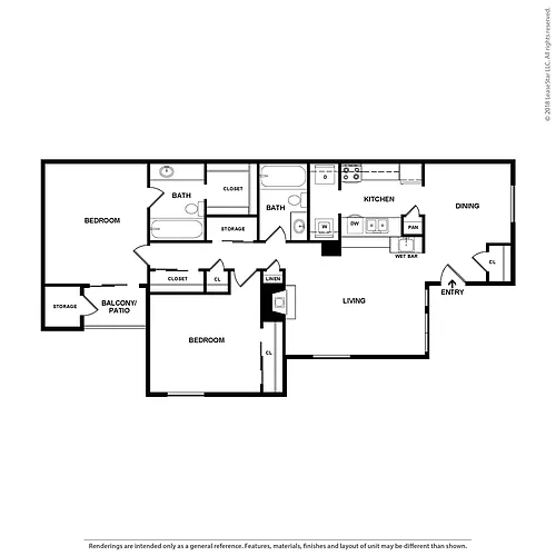 Floor plan B2