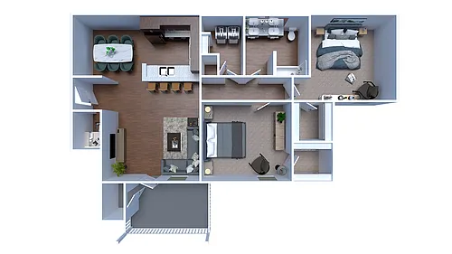 Floor plan B1
