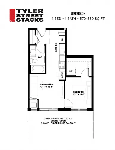 Floor plan Jefferson