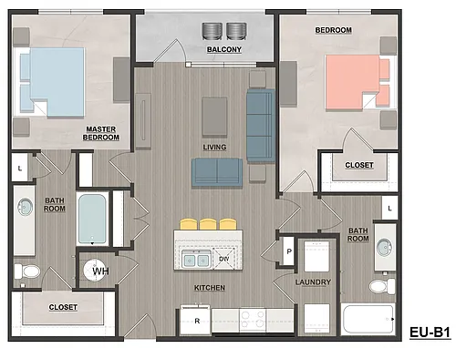 Floor plan Callisia
