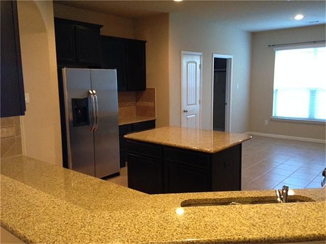 Kitchen view from family room.