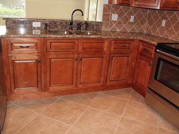 Kitchen with Granite countertops