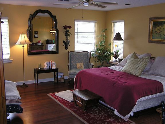 Large Master with Hardwood Floors