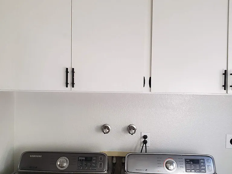 Landry and cupboards