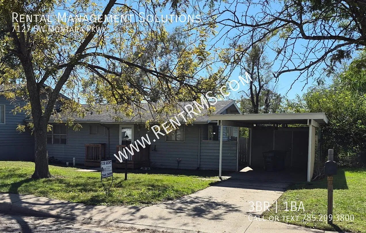 *Washburn Rural School District* 7127 Sw Montara Pkwy- 3 Bed/1 Bath- Duplex — Photo 1