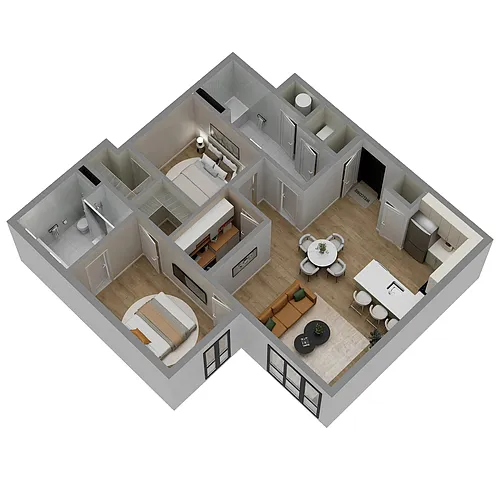 Floor plan A12D