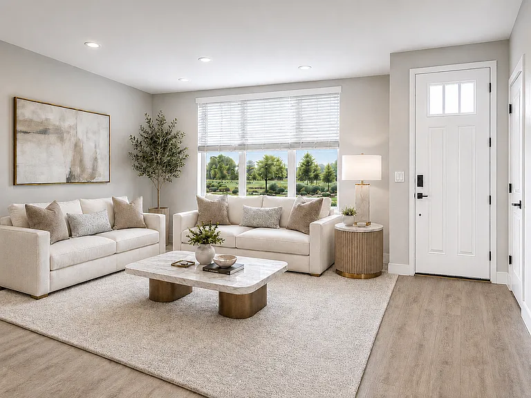 Staged Living Room