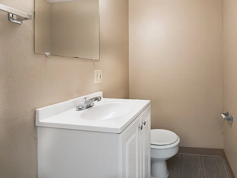 Half Baths Available in Our 2 & 3-Bedroom Townhomes