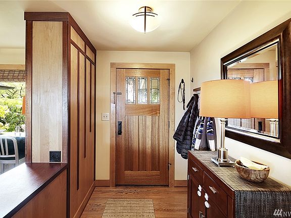 Amazing custom woodwork throughout the home is a beautiful blend of original workmanship with recent updates.