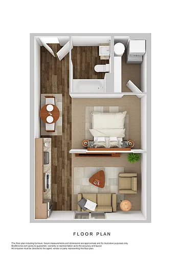 Floor plan Studio