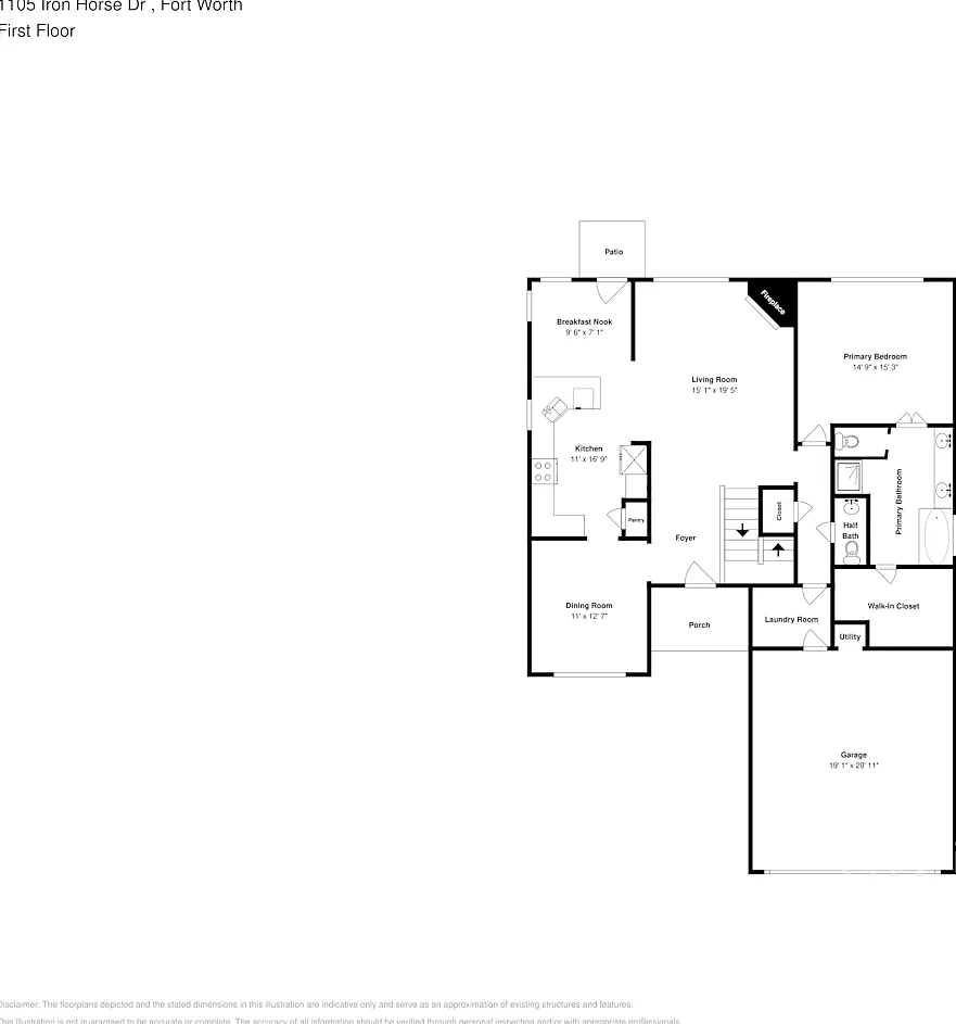 1105 Iron Horse Dr Fort Worth, TX 76131 — Photo 2