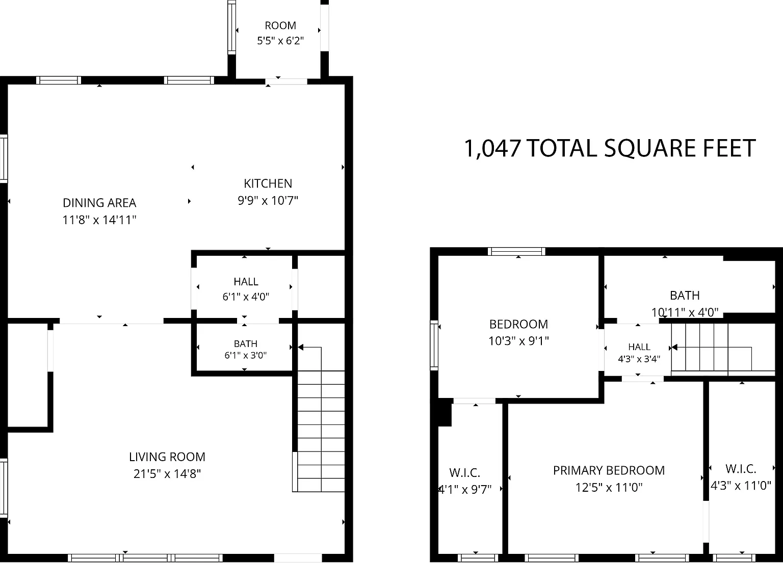 2 bed, 1.5 bath, 1047 sqft, $1,400 — Photo 4