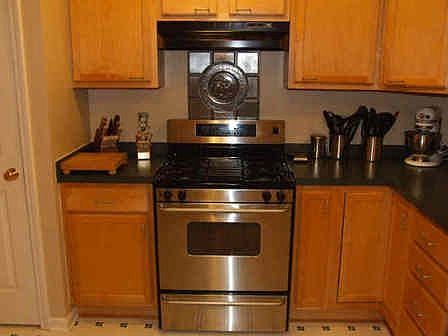 Stainless steel appliances stay