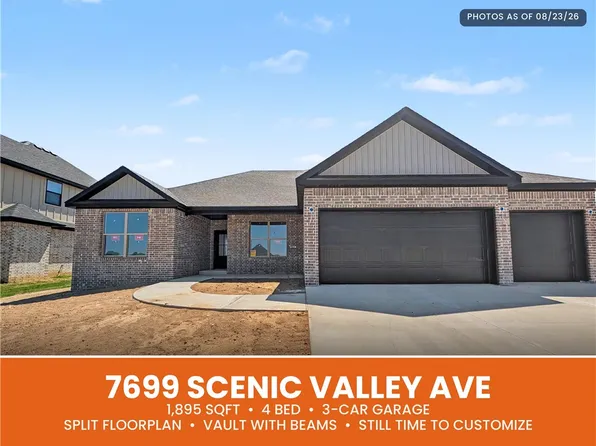 7699 Scenic Valley Ave, Springdale, AR 72762