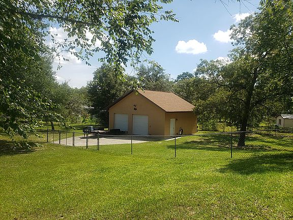 Fenced yard
