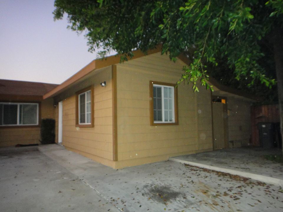 Front view of the house
