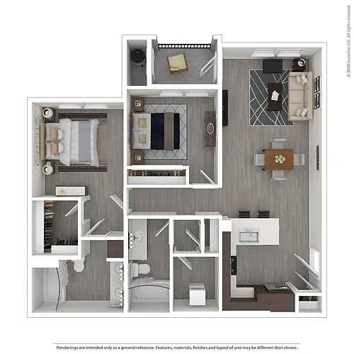 Floor plan mr2x2f