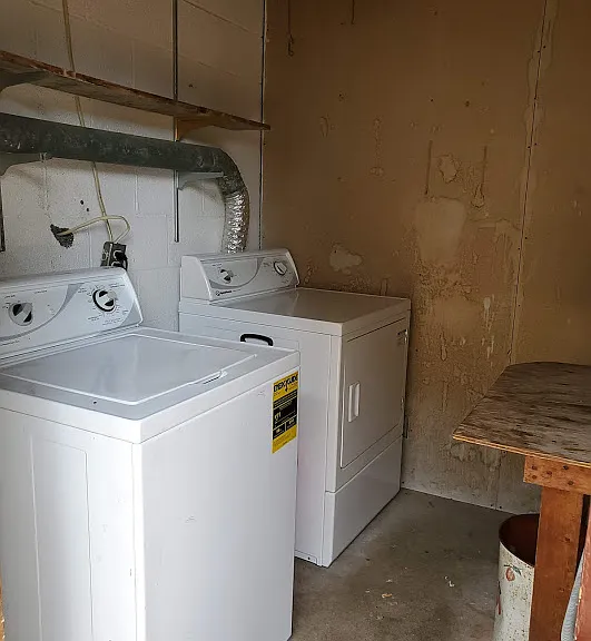Laundry access is included at no additional cost.