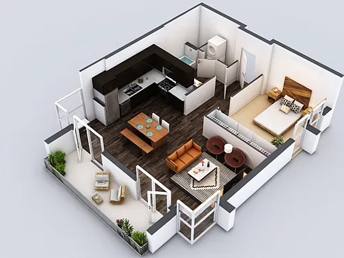 Floor plan A6